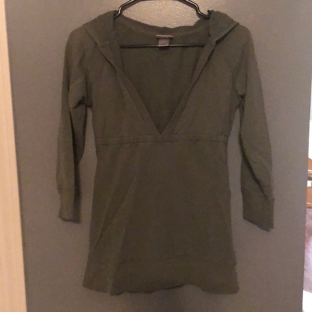Comfy hooded top